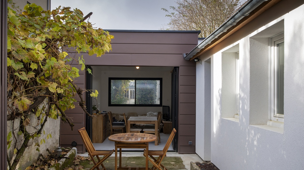 R�novation et extension de maison de ville - Corbeil-Essonnes : SCOP_Corbeil_BLE8539 c LD