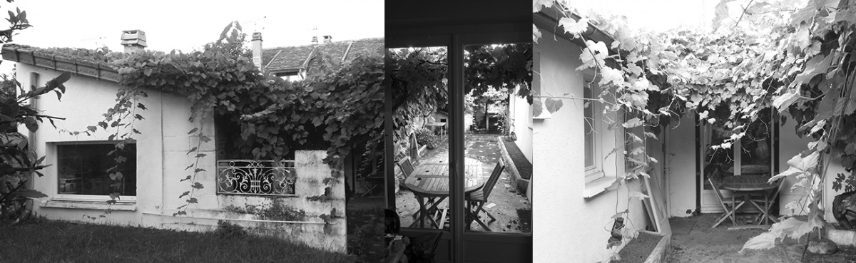 R�novation et extension de maison de ville - Corbeil-Essonnes : Corbeil essonnes_extension maison_Existant