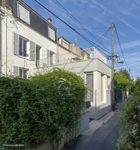 R�novation et extension d'une maison ouvri�re - Fontenay-sous-Bois : Scop_Fontenay_BLE6239 c