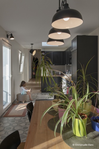 R�novation et extension d'une maison ouvri�re - Fontenay-sous-Bois : Scop_Fontenay_BLE6321 c