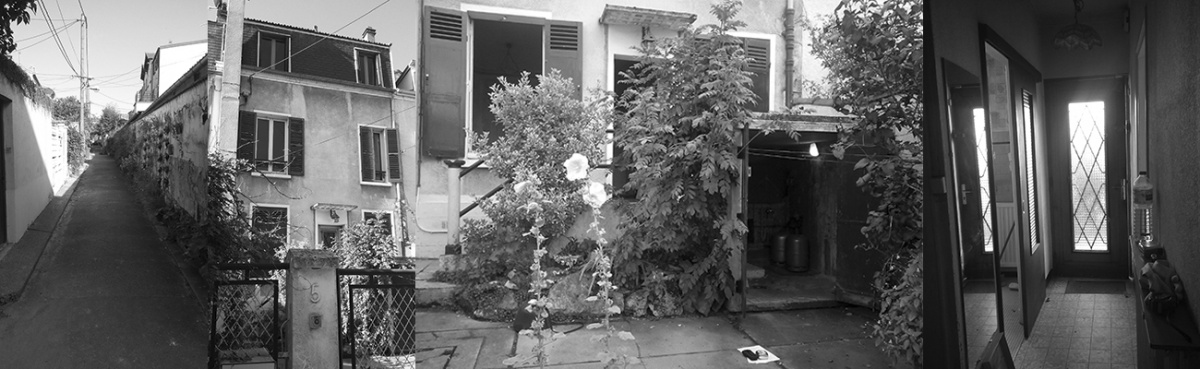 R�novation et extension d'une maison ouvri�re - Fontenay-sous-Bois : Fontenay sous bois_extension maison ouvri�re_Existant