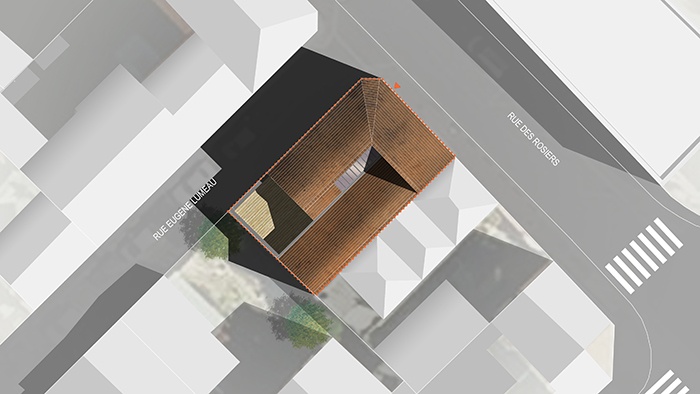 R�habilitation d'un p�le dentaire - Saint-Ouen // En chantier : 08-Saint Ouen_Rehabilitation pole dentaire_plan masse 2