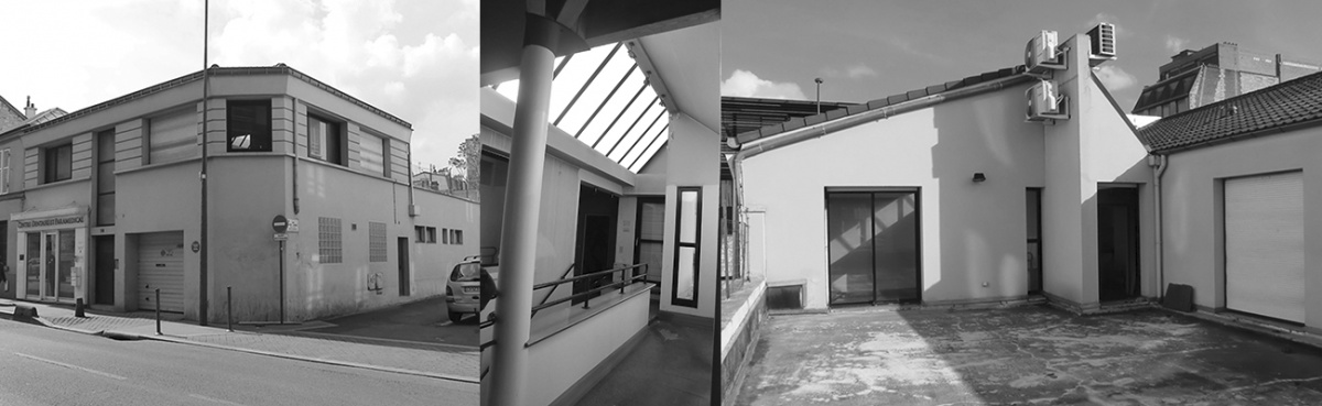 R�habilitation d'un p�le dentaire - Saint-Ouen // En chantier : Saint Ouen_Rehabilitation pole dentaire_Frise existant 2