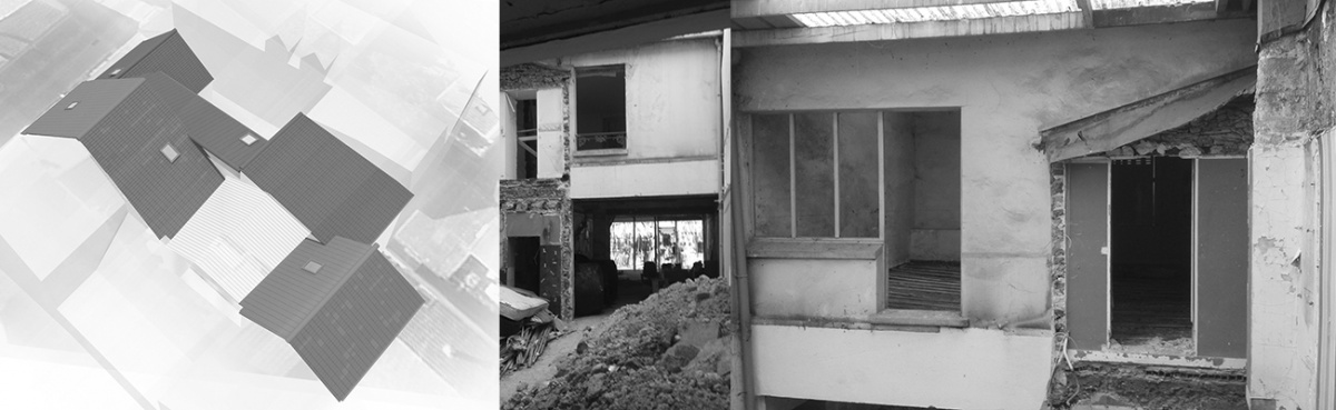 Centre de sant� et 4 logements - Sucy-en-Brie : Sucy en Brie_rehabilitation pole dentaire + logements_Existant