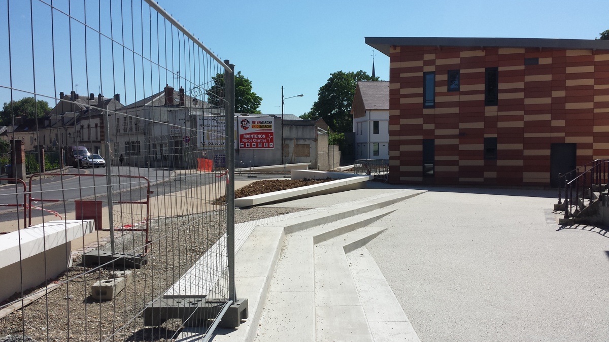 Urbanisme // Projet urbain d'espace public - R�am�nagement du secteur des Georgeries - Maintenon