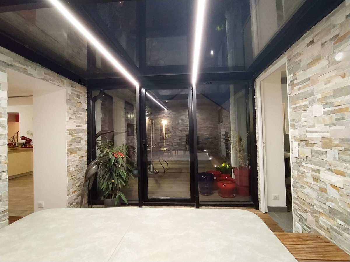 R�novation et extension de maison individuelle - Sainte Genevi�ve des Bois : A26-Ste Genevieve-Extension maison-Veranda