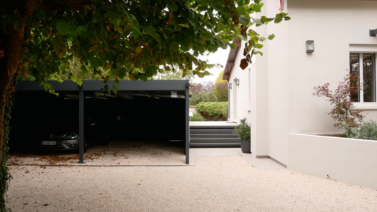 Extension et r�novation d'une maison individuelle - Noisy le Grand : OP_Noisy_Extension renovation maison-ext-entree 2.JPG