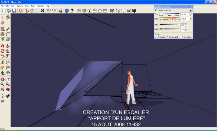 R�novation maisonnette : ensoleillement