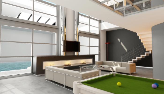 R�habilitation d'immeubles en Lofts : 3D rendu 3