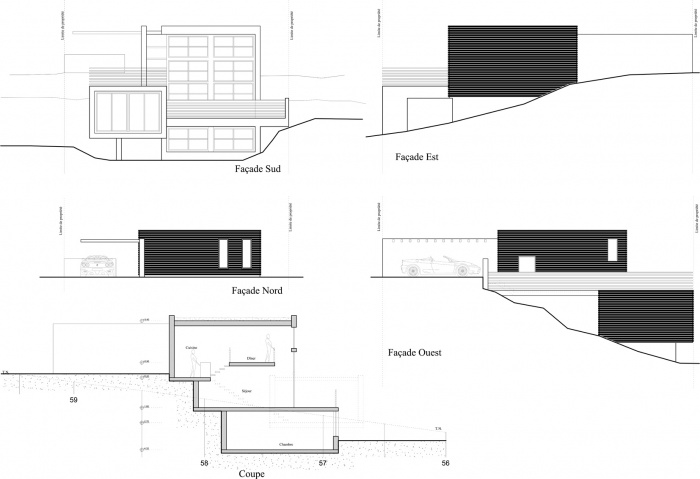 Maisons HQE : Maison HQE Fa�ades-Coupe 