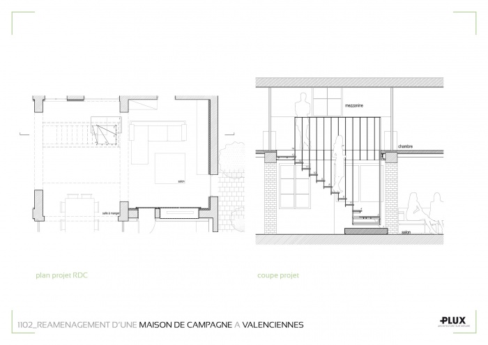 R�am�nagement d'une maison de campagne � VALENCIENNES (59300) : planches projets5
