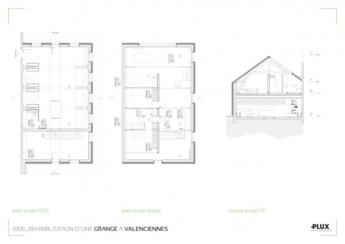 Rhabilitation de la grange Pierre  VALENCIENNES (59300)