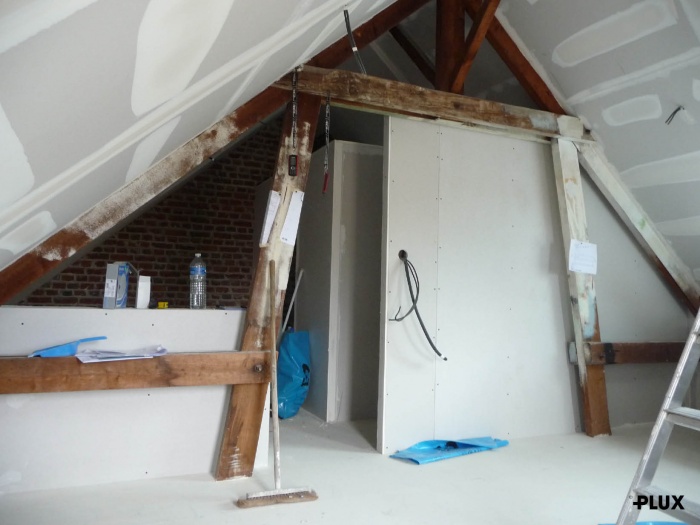 R�habilitation d'une maison en trois appartements pr�s de VALENCIENNES (59300) : R�habilitation d'une maison en appartements Valenciennes architecte lille plux4