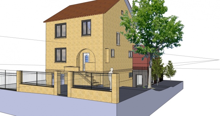 Extension et r�habilitation d'une maison individuelle : image_projet_mini_60662