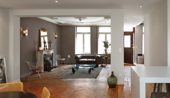 R�novation et restructuration d'une maion bourgeoise pr�s de Valenciennes_Architecte Lille PLUX : architecte architecte d'int�rieur lille nord pas de calais r�novation restructuration am�nagement d�coration valenciennes 02