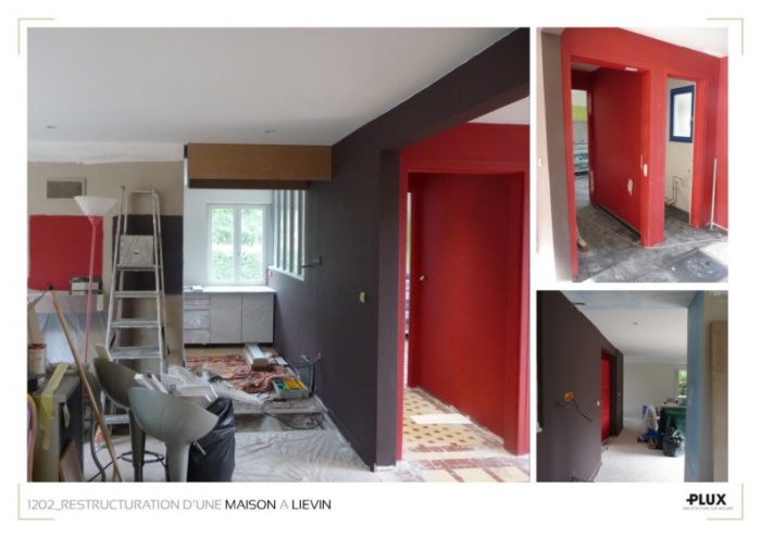 Am�nagement d'une maison pr�s de LENS (62300) : architecte lille plux am�nagement int�rieur loft studio appartement loft maison design d�coration