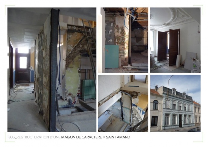 R�novation et restructuration d'une maion bourgeoise pr�s de Valenciennes_Architecte Lille PLUX : architecte lille plux am�nagement int�rieur loft studio appartement loft maison design d�coration cabinet m�dical dentiste