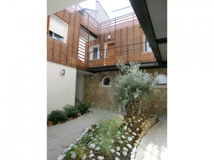 R�habilitation, extension et sur�l�vation d'un immeuble insalubre - Meaux : 01.Photo r�alis� 1