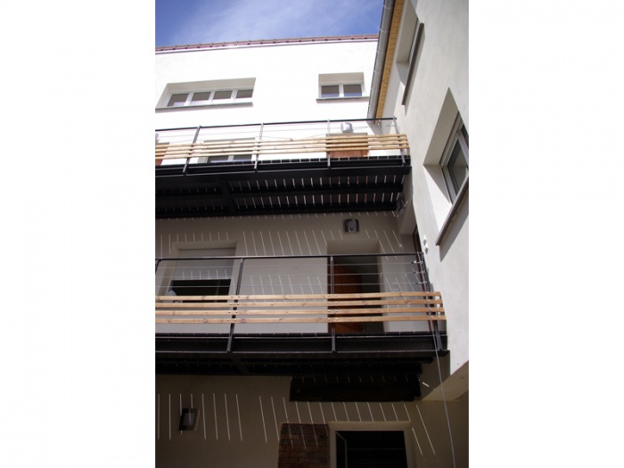 R�habilitation, extension et sur�l�vation d'un immeuble insalubre - Meaux : 01.Photo r�alis� 2