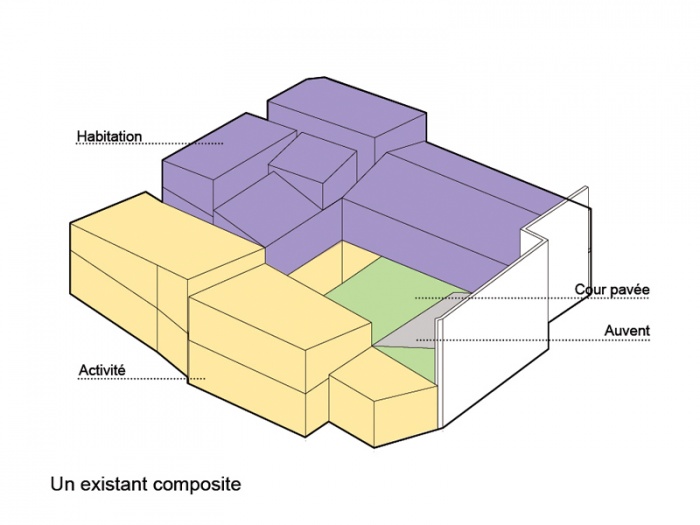 R�habilitation, extension et sur�l�vation d'un immeuble insalubre - Meaux : 06.SCHEMAS AXOS1