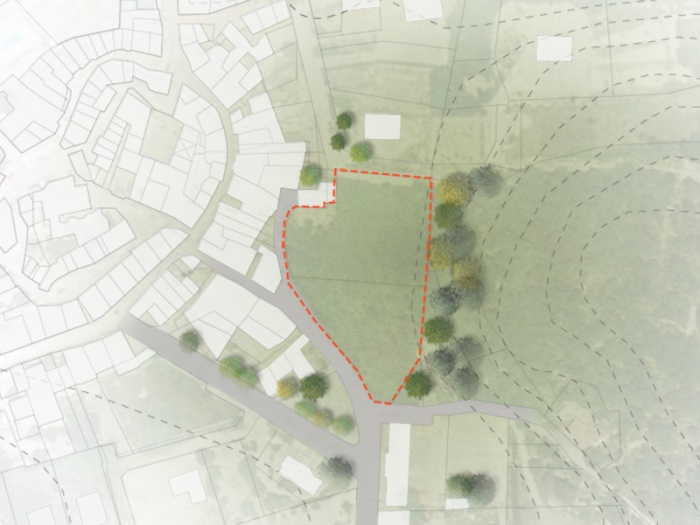 Urbanisme // Adaptation du centre ancien aux modes de vie actuels - Villes�que-des-Corbi�res : 02.plan existant