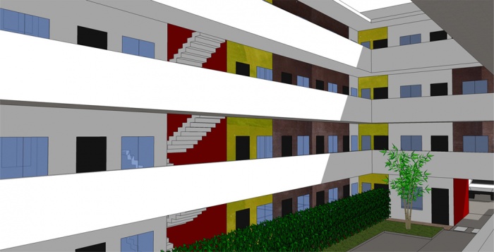 Hotel � budget r�duit pour 165 chambres : H2