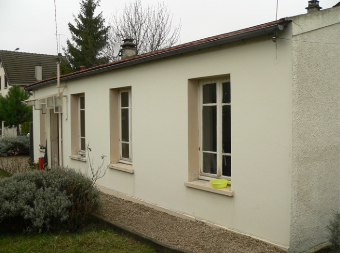 Sur�l�vation, extension et r�am�nagement d'une maison : B1