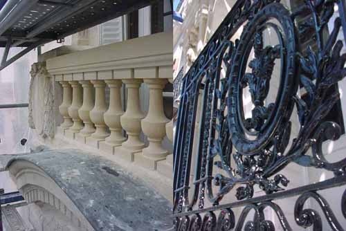 Restauration d'une fa�ade en pierre : Vue-00069