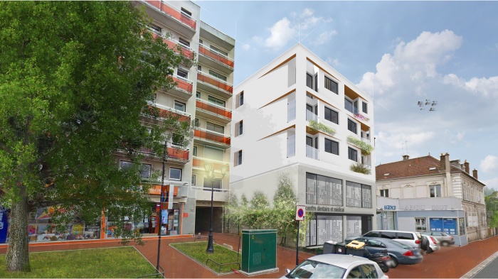 Transformation d'un centre m�dical + 8 logements - Gagny